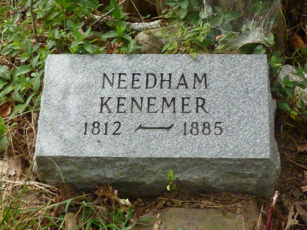 Needham Kenemer commemorative stone