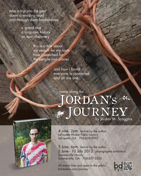 Jordan's Journey exhibition poster