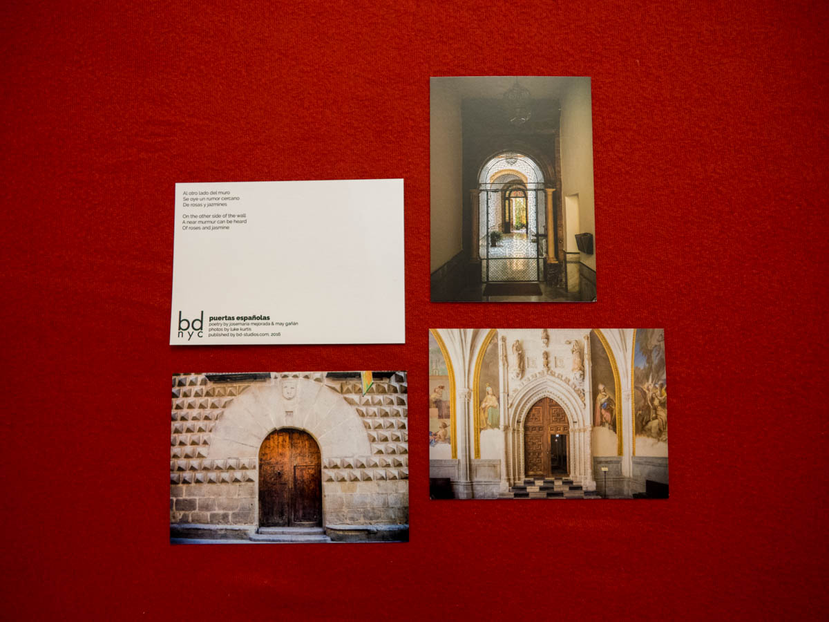 bd Publication, luke kurtis, photography, poetry, postcard, puertas espaí±olas