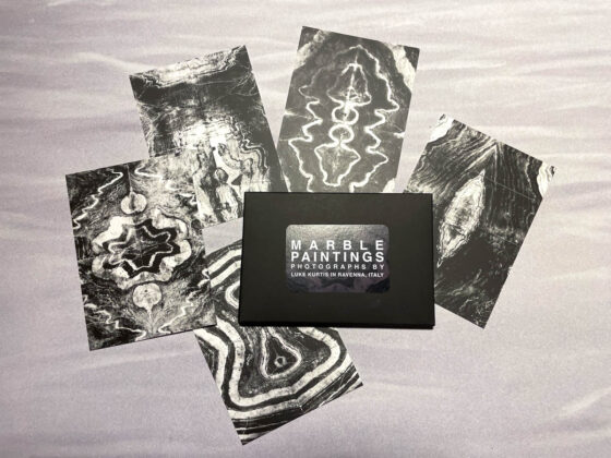 photo of marble paintings postcards set by luke kurtis