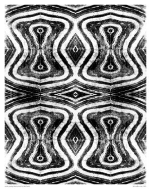 photo of an abstract print by luke kurtis