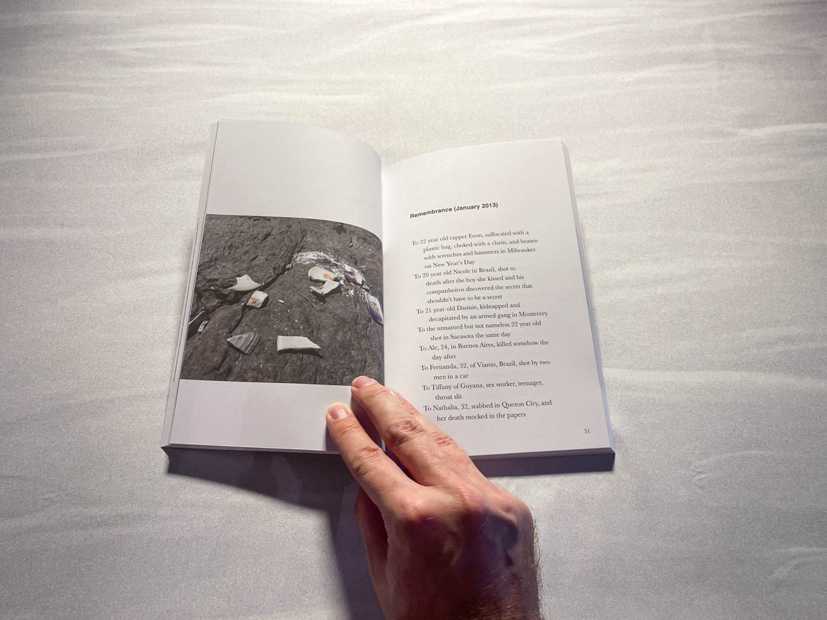 Photo of the poetry book The Girl Who Wasn't and Is by Anastasia Walker