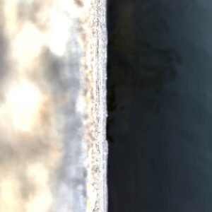 video still from "fissure..." video art by luke kurtis
