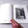 photo of Architecutre and Mortality, a book by Donald Tarantino, open to show the inside