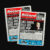 Two tabloid-style newspapers against a black background featuring the headline “LUKE KURTIS SELLS OUT, GOES POP,” with bold red-and-black graphics, a blurred portrait photo, and a small black-and-white image of a basement interior in the upper corner.